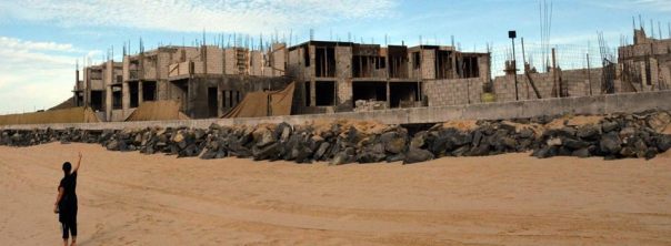 Construcción del hotel Boutique y dique en Punta Lobos. Foto: Jamie Ivee Sechrist-Madrazo.